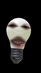 Preview for a Spotlight video that uses the Lightbulb Head Lens