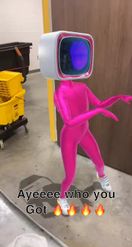 Preview for a Spotlight video that uses the Pink Dancer Lens