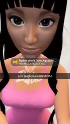 Preview for a Spotlight video that uses the Nicki Metaverse Lens