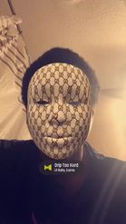 Preview for a Spotlight video that uses the Gucci mask Lens