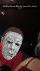Preview for a Spotlight video that uses the Michael Myers MASK Lens