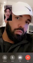 Preview for a Spotlight video that uses the Facetiming Drake Lens