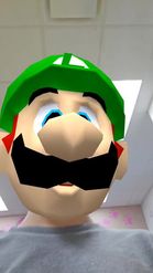 Preview for a Spotlight video that uses the Luigi Head Lens