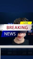 Preview for a Spotlight video that uses the BREAKING NEWS Lens