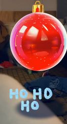 Preview for a Spotlight video that uses the Christmas Ball Lens