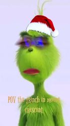 Preview for a Spotlight video that uses the Grinch Mood Lens
