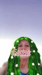 Preview for a Spotlight video that uses the Spring Creature Lens
