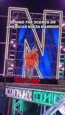 Get an exclusive look behind the scenes on American Ninja Warrior as contestant Bob Reese tackles the challenging obstacle course. This footage captures his intense focus and athletic prowess as he navigates swinging rings, climbing walls, and other demanding elements under the bright Las Vegas lights. by @bob_reese with Original Sound by bob_reese