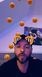 Preview for a Spotlight video that uses the Basketball Ears Lens