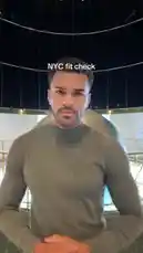 In this stylish showcase, Jeremiah Brown presents his 'NYC fit check' against the iconic backdrop of the Hayden Planetarium's globe. Dressed in a sleek grey turtleneck and trousers, he confidently poses and gestures, highlighting his fashion sense. This look is perfect for anyone seeking inspiration on how to dress well in New York City. by @findjeremiah with Original Sound by findjeremiah