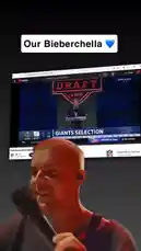 Watch the live coverage of the New York Giants' first-round selection at the 2025 NFL Draft. The video captures the official announcement, followed by the emotional celebration of quarterback Jaxson Dart and his family. This moment highlights a pivotal decision for the Giants as they add a new talent to their roster. by @newyorkgiants with newyorkgiants by Original Sound