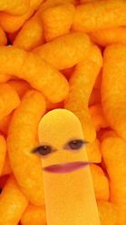 Preview for a Spotlight video that uses the Cheese Puff Lens