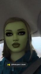 Preview for a Spotlight video that uses the Cartoon She HULK Lens