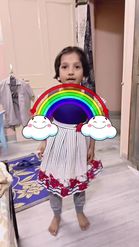 Preview for a Spotlight video that uses the Rainbow in Hands Lens