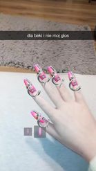 Preview for a Spotlight video that uses the FFFACE Nails Pink Lens