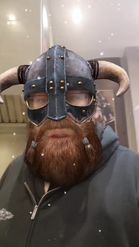 Preview for a Spotlight video that uses the Viking Warrior ⚔️ Lens