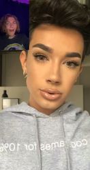 Preview for a Spotlight video that uses the ft james charles Lens