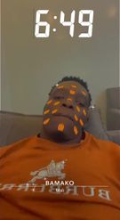 Preview for a Spotlight video that uses the Pumpkin Face Lens