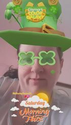 Preview for a Spotlight video that uses the St Patricks Party Lens