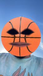 Preview for a Spotlight video that uses the Basketball Face Lens