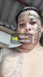 Preview for a Spotlight video that uses the Face Tattoos Lens
