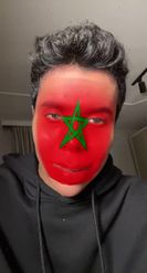 Preview for a Spotlight video that uses the morocco flag Lens