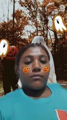 Preview for a Spotlight video that uses the Halloween Pumpkins Lens