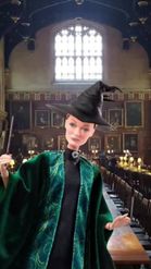 Preview for a Spotlight video that uses the Hogwarts head Lens