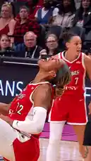 Witness A'ja Wilson's incredible skills in action during her WNBA career. This compilation showcases her powerful dunks, clutch three-pointers, and dominant defensive plays, all while wearing her Las Vegas Aces jersey. The video captures the intensity of professional women's basketball. by @wnba with Original Sound by wnba