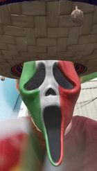 Preview for a Spotlight video that uses the Mexican Ghostface Lens