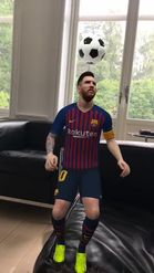 Preview for a Spotlight video that uses the Messi World Cup Lens