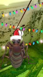 Preview for a Spotlight video that uses the Cockroach Santa Lens