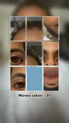 Preview for a Spotlight video that uses the Puzzle with morphings Lens