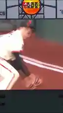 This video captures key moments from a baseball game between the San Francisco Giants and the Atlanta Braves. It features a Giants pitcher in action, followed by a heartfelt tribute shown on the scoreboard to a young man named Mikey Strumsky. The scene then shifts to Braves player Austin Riley in the dugout, waving to the crowd, highlighting the emotional atmosphere of the event. by @sfgiants with Original Sound by sfgiants