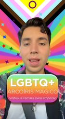 Preview for a Spotlight video that uses the Arcoiris Magico Lens