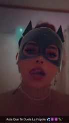 Preview for a Spotlight video that uses the Bat Woman Lens