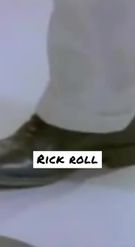 Preview for a Spotlight video that uses the rick roll Lens
