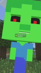Preview for a Spotlight video that uses the Minecraft Zombie Lens