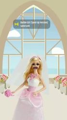 Preview for a Spotlight video that uses the Barbie Wedding Lens
