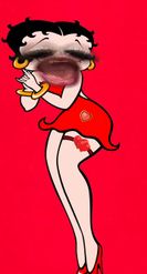 Preview for a Spotlight video that uses the betty boop alive Lens