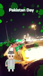 Preview for a Spotlight video that uses the Pakistan Day Lens