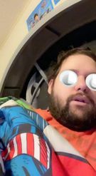 Preview for a Spotlight video that uses the Googly Eyes Lens