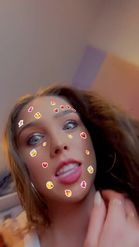 Preview for a Spotlight video that uses the Emojis Face Lens