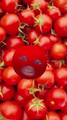 Preview for a Spotlight video that uses the Talking - Tomato Lens