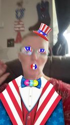 Preview for a Spotlight video that uses the Happy 4th of July Lens
