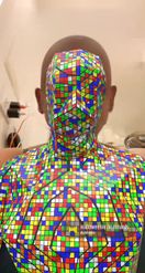 Preview for a Spotlight video that uses the Rubiks Dude Lens
