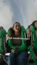 In a thrilling first-person perspective, actress Miku Martineau is interviewed about her Netflix show 'Crew Girl' while riding the Medusa roller coaster at Six Flags Great Adventure. The high-speed interview covers her favorite scenes, biggest fears, and behind-the-scenes details, all while experiencing the ride's intense drops and turns. by @netflix with Original Sound by netflix