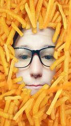 Preview for a Spotlight video that uses the French Fries  Lens