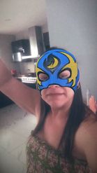 Preview for a Spotlight video that uses the Lucha libre Lens