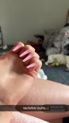 Preview for a Spotlight video that uses the Pink Nails Lens